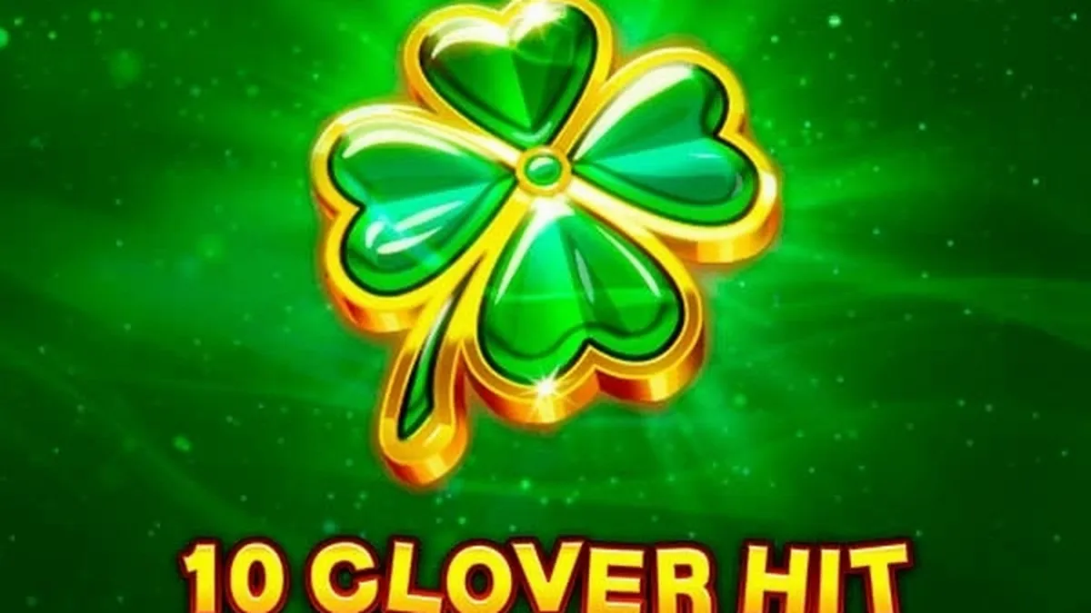 Giao diện trò chơi slot 10 Clover Hit với các biểu tượng trái cây và cỏ ba lá